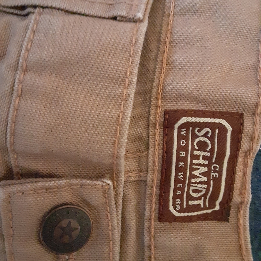 Schmidt workwear pants brown size 46x32